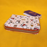 Loungefly Sanrio Pochacco & Friends AOP Zip Around Wallet