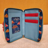 Loungefly Disney Winnie The Pooh & Friends Rainy Day Zip Around Wallet NEW