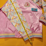 Barbie 65th Anniversary Unisex Bomber Jacket Pink 2XL