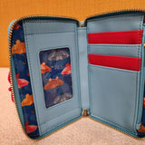 Loungefly Disney Winnie The Pooh & Friends Rainy Day Zip Around Wallet NEW