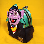 Loungefly Sesame Street Count Von Count Cosplay Mini Backpack