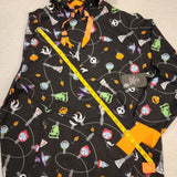 NBC Christmas Tree String Ornaments Unisex Hoodie Size Large