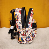 Ariel Tattoo Art AOP Print Little Mermaid Mini Backpack