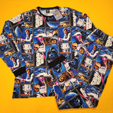 Cakeworthy Star Wars PJ's Set Blue Pajamas Size 2XL