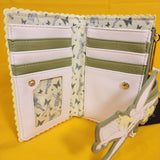 Loungefly Disney Peter Pan Tinker Bell Floral Allover Print Flap Wallet