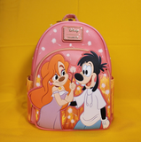 Loungefly Disney A Goofy Movie Max & Roxanne Dandelion Pink Mini Backpack