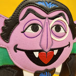 Loungefly Sesame Street Count Von Count Cosplay Mini Backpack
