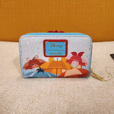 Loungefly Disney Winnie The Pooh & Friends Rainy Day Zip Around Wallet NEW