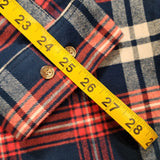 Cakeworthy Universal Monsters Dracula Flannel Blue Red Halloween Shirt 2XL