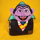 Loungefly Sesame Street Count Von Count Cosplay Mini Backpack