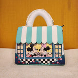 Mickey & Minnie Date Night Diner Crossbody Handbag