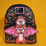 Loungefly Disney Chip N' Dale Bat Costume Halloween Pumpkin Mini Backpack