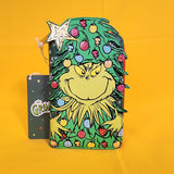 Loungefly Dr. Seuss How the Grinch Stole Christmas! Tree Glitter Zip Wallet