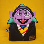Loungefly Sesame Street Count Von Count Cosplay Mini Backpack