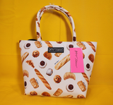 Betsey Johnson Baguette French Bread Pastries Insulated Lunch Tote Bag
