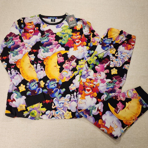Cakeworthy Care Bears x Universal Monsters Unisex PJ Set Size L