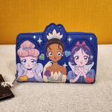 Princess Manga Anime Cinderella Snow White Tiana Wallet