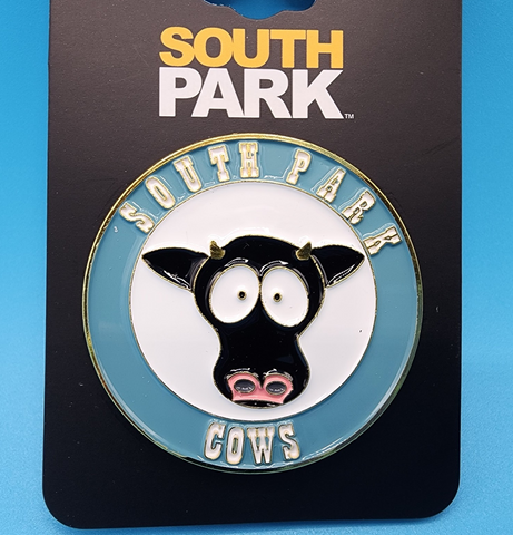 South Park Cows School Mascot Enamel Pin