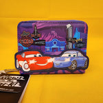 Pixar Cars Lightning McQueen & Sally Nighttime GID Wallet