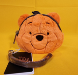 Loungefly Disney Winnie the Pooh Plush Pumpkin Cosplay Coin Bag Wristlet