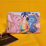 Loungefly Lilo and Stitch Snow Cone Stitch and Angel Date Night Summer Wallet