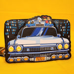 Ghostbusters Ecto-1 Glow In The Dark Zip Around Wallet