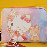 Loungefly Hello Kitty & Tiny Chum Whimsical Sweet Treats Zip Wallet