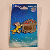 Snow White Dopey Dwarf Gem Diamond Mine Cart Enamel Pin Exclusive