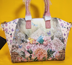 Loungefly Disney Tinker Bell Napping Floral Satchel Handbag Peter Pan Fairy