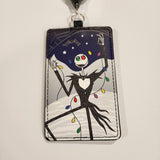 NBC Jack Skellington What is This Retractable Lanyard ID Holder