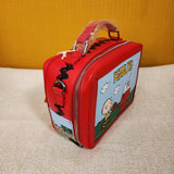 Peanuts Charlie Brown Snoopy Red Lunchbox Crossbody Handbag