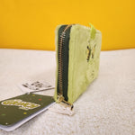 Dr. Seuss The Grinch Furry Plush Cosplay Glow Zip Around Wallet