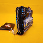 Ghostbusters Ecto-1 Glow In The Dark Zip Around Wallet