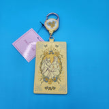 Disney Princess Belle with Horse Floral Retractable Lanyard ID Holder