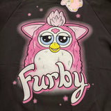 Furby 90s Airbrush Sweatshirt Crewneck Pullover Unisex Size XL