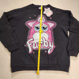 Furby 90s Airbrush Sweatshirt Crewneck Pullover Unisex Size XL