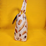 Betsey Johnson Baguette French Bread Pastries Insulated Lunch Tote Bag