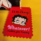 Whatever! Makes You Happy x Betty Boop Padded Vinyl Snap Wallet