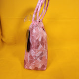 Betsey Johnson Pink Ribbon Bow Insulated Lunch Tote Bag
