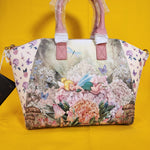 Loungefly Disney Tinker Bell Napping Floral Satchel Handbag Peter Pan Fairy