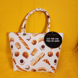 Betsey Johnson Baguette French Bread Pastries Insulated Lunch Tote Bag