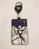 NBC Jack Skellington What is This Retractable Lanyard ID Holder