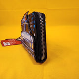 Ghostbusters Ecto-1 Glow In The Dark Zip Around Wallet