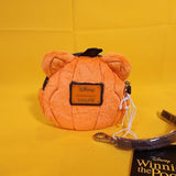 Loungefly Disney Winnie the Pooh Plush Pumpkin Cosplay Coin Bag Wristlet