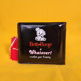 Whatever! Makes You Happy x Betty Boop Padded Vinyl Snap Wallet