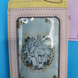 Disney Princess Belle with Horse Floral Retractable Lanyard ID Holder