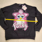 Furby 90s Airbrush Sweatshirt Crewneck Pullover Unisex Size XL
