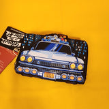 Ghostbusters Ecto-1 Glow In The Dark Zip Around Wallet