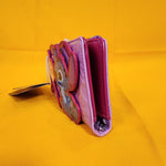 Angel and Stitch Heart Moving Valentine's Day Flap Wallet