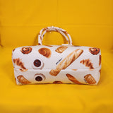 Betsey Johnson Baguette French Bread Pastries Insulated Lunch Tote Bag